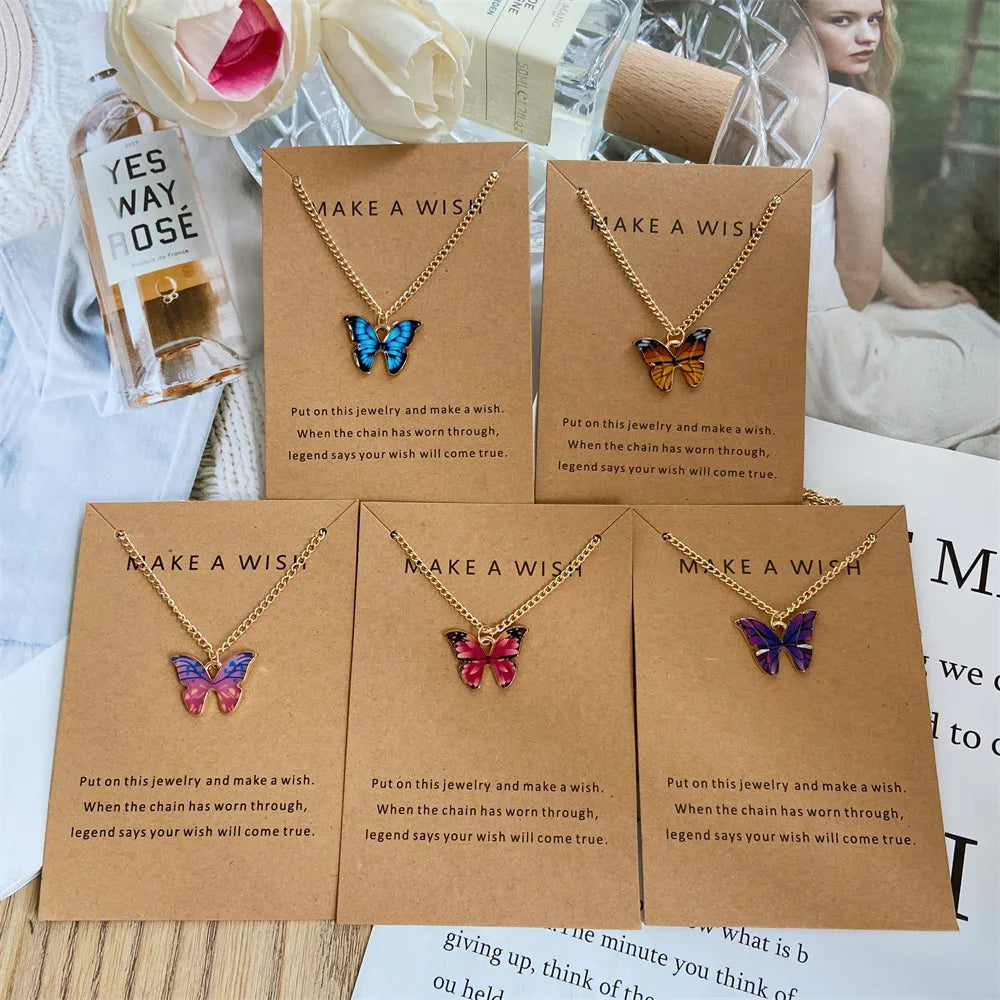 Butterfly Necklaces