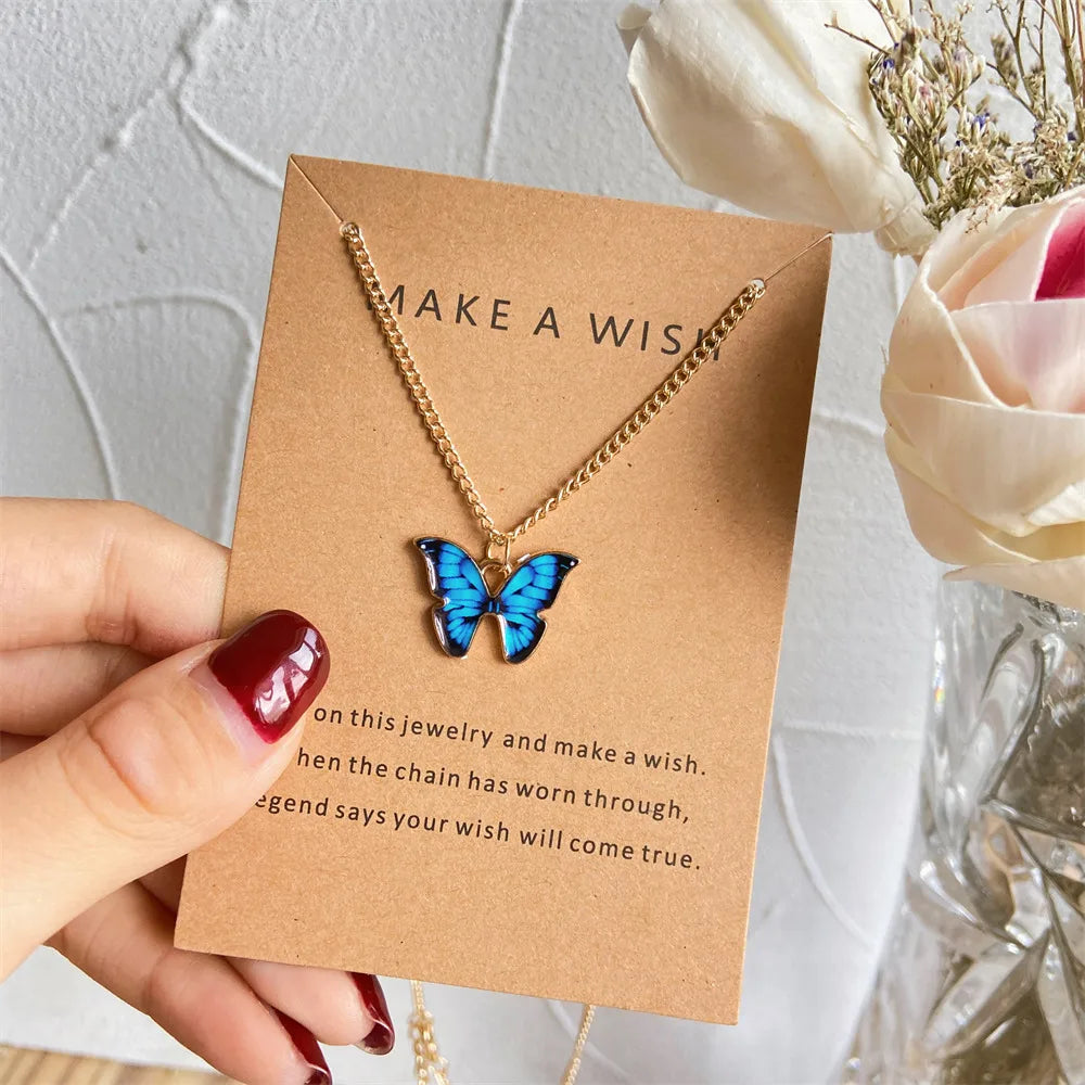 Butterfly Necklaces