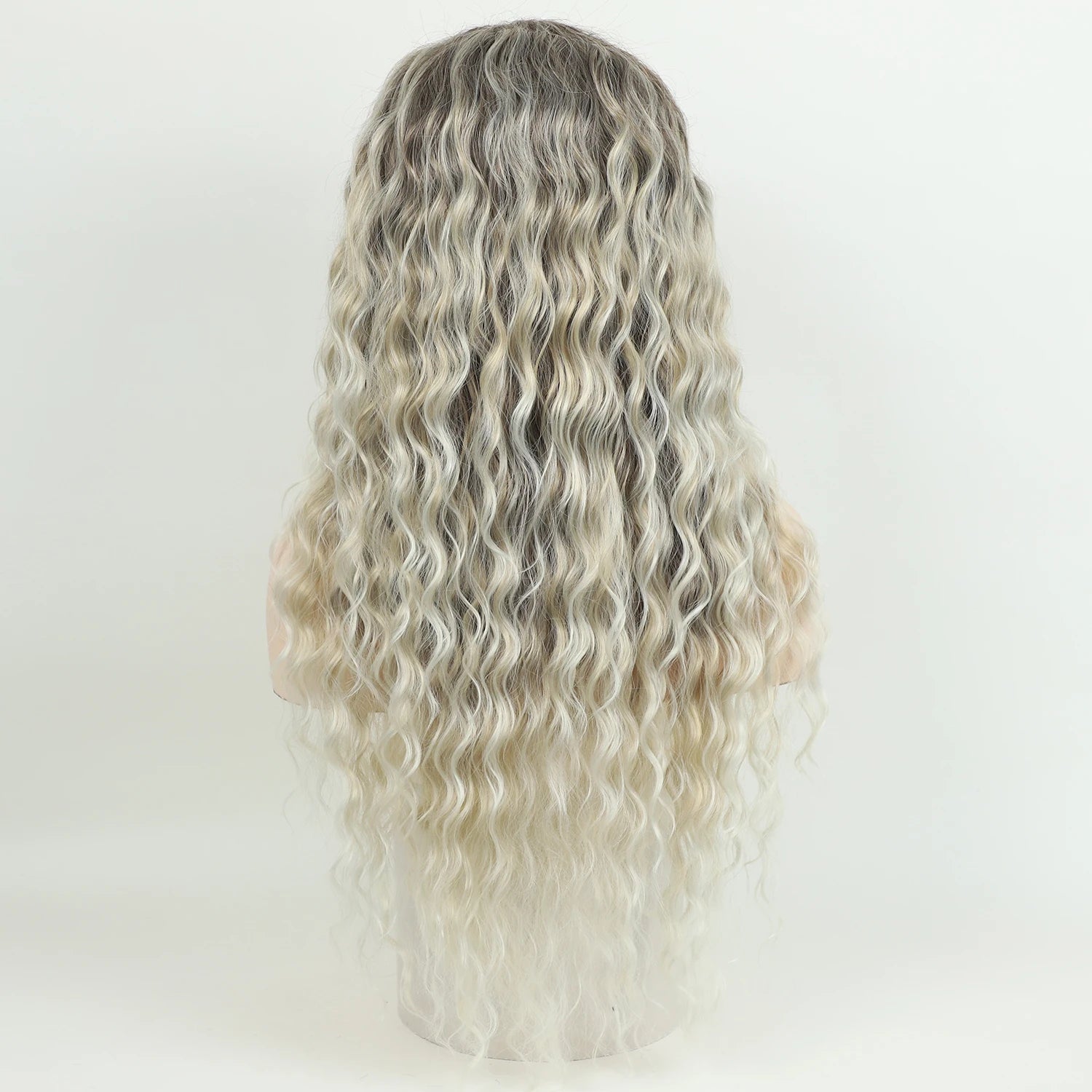 Long Curly Fiber Wig